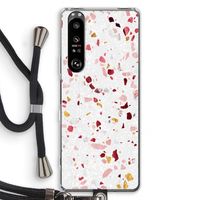 Terrazzo N°9: Sony Xperia 1 III Transparant Hoesje met koord