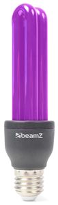 BeamZ Blacklight UV Spaarlamp 25W met E27 fitting