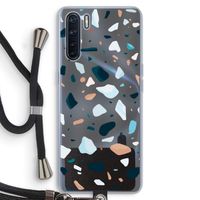 Terrazzo N°13: Oppo A91 Transparant Hoesje met koord