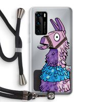 Lama: Huawei P40 Transparant Hoesje met koord