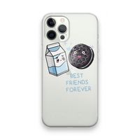 Best Friend Forever: iPhone 12 Pro Max Transparant Hoesje