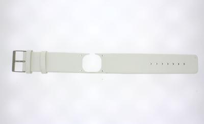 Horlogeband Danish Design IV12Q867 Leder Wit 20mm