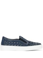 Madison.Maison baskets à design tissé - Bleu