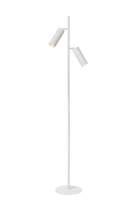 Lucide CLUBS - Vloerlamp - 2xGU10 - Wit