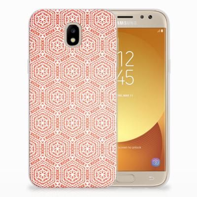 Samsung Galaxy J5 2017 | TPU bumper | Pattern Orange