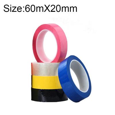 5 volumes High-Temp zelfklevende Mara isolatietape voor Transformer Motor condensator Coil Wrap grootte: 60 m x 20 mm willekeurige kleur levering