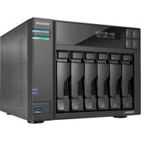 Asustor lockerstor 6 as6706t nas (zwart)