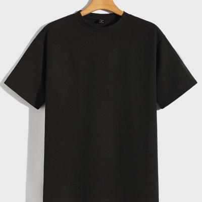 Bon&Bon Modomio Heren Oversized T-Shirt - Grijs - Drop Shoulder Zwart / M
