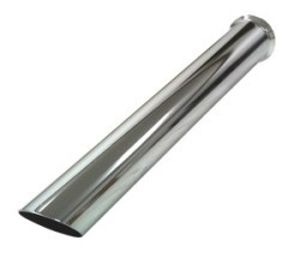 Buis verchroomd scherp U116350