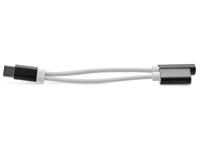 Xccess Xccess USB-C Splitter with 3.5mm Jack White/Black