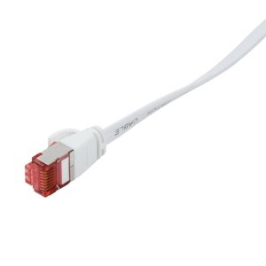 LogiLink CF2101S RJ45 Netwerkkabel, patchkabel CAT 6 U/FTP 15.00 m Wit Vergulde steekcontacten 1 stuk(s)