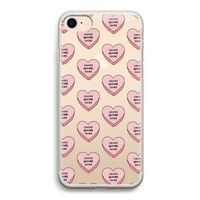 Chicks before dicks: iPhone 7 Transparant Hoesje
