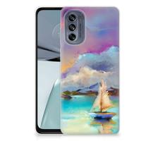 Smartphone hoesje Motorola Moto G62 5G Boat