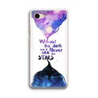 Stars quote: Google Pixel 3 Transparant Hoesje