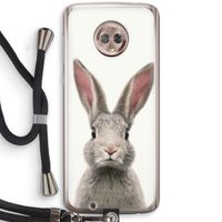 Daisy: Motorola Moto G6 Transparant Hoesje met koord