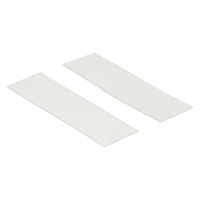 Beglazingsblokje 30X1mm wit (100st)