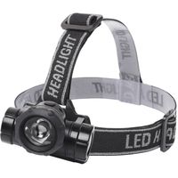 LED Hoofdlamp - Aigi Buvin - Waterdicht - 50 Meter - Kantelbaar - 1 LED - 1.8W - Zwart Vervangt 10W - thumbnail