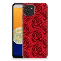 Samsung Galaxy A03 TPU Case Red Roses