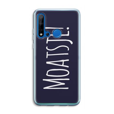 Moatsje!: Huawei P20 Lite (2019) Transparant Hoesje
