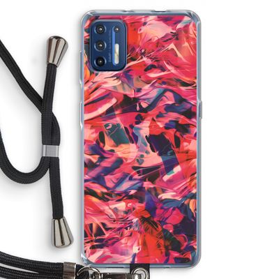California: Motorola Moto G9 Plus Transparant Hoesje met koord