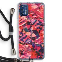 California: Motorola Moto G9 Plus Transparant Hoesje met koord