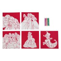 Canenco Disney prinses vilt kleuren, 5st.