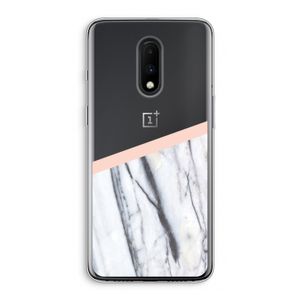 A touch of peach: OnePlus 7 Transparant Hoesje