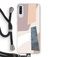 Luca: Samsung Galaxy A70 Transparant Hoesje met koord