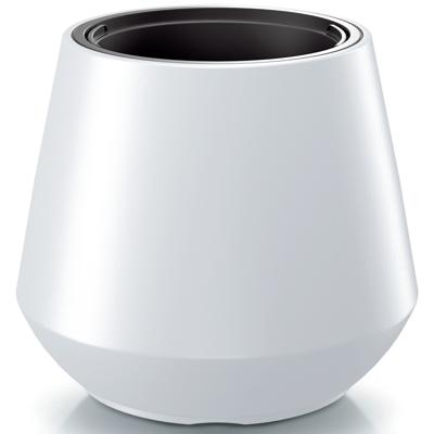 Prosperplast Plantenpot Sevilla - buiten/binnen - kunststof - wit - D44xH44 cm - bloempot
