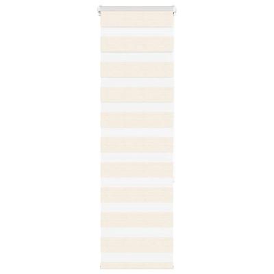 VidaXL Zebra blind 50x150 cm stofbreedte 55,9 cm polyester marmerbeige