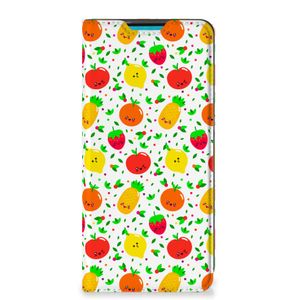 Samsung Galaxy A73 Flip Style Cover Fruits