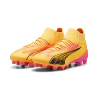 PUMA Ultra Pro Gras / Kunstgras Voetbalschoenen (MG) Oranje Zwart Roze - thumbnail