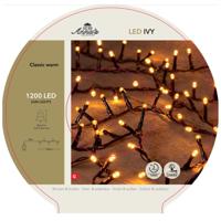 Kerstverlichting op haspel/spoel - 1200 leds - 26 meter - klassiek warm wit - Ivy - buiten