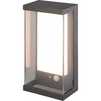 V-TAC 23033 VT-1193 Wandlamp op zonne-energie met bewegingsmelder LED 1 W Grijs