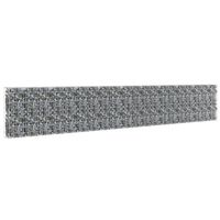 The Living Store Gabion Mand - 600x30x100 cm - Zilver - Gegalvaniseerd Staal - thumbnail