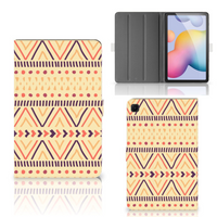 Samsung Galaxy Tab S6 Lite | S6 Lite (2022) Tablet Hoes Aztec Yellow - thumbnail