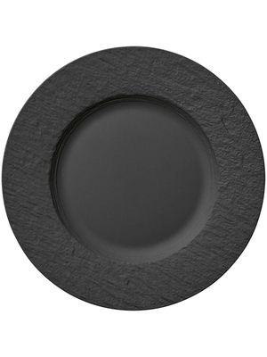 Villeroy & Boch lot de six assiettes Manufacture Rock - Noir