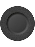 Villeroy & Boch lot de six assiettes Manufacture Rock - Noir