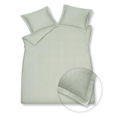 Vandyck geometrical smoke green Dekbedovertrek