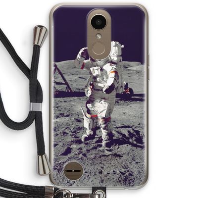 Spaceman: LG K10 (2017) Transparant Hoesje met koord