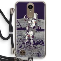 Spaceman: LG K10 (2017) Transparant Hoesje met koord