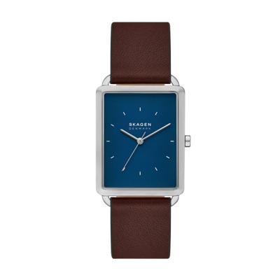 Horlogeband Skagen SKW6930 Leder Bruin 20mm