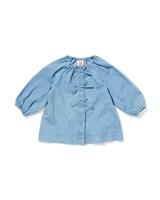 HEMA Babyjurk strepen denim (denim)