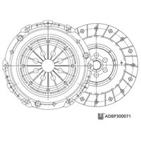 Koppelingsset ADBP300071