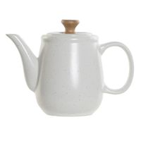 Items Kitchen Theepot Ceylon - keramiek - 1000 ml - wit - thumbnail