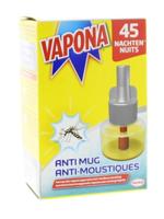 Vapona Anti mug stekker 45 nachten navul