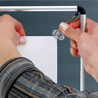 Stretchframe 210x297 mm met krokoklem