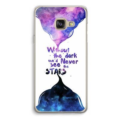 Stars quote: Samsung Galaxy A3 (2016) Transparant Hoesje