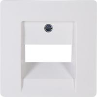 Enzo Kopp hk05 arctic wit afdekplaat utp dubbel - 4621460