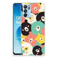 OPPO Reno 6 5G Telefoonhoesje met Naam Bears - thumbnail